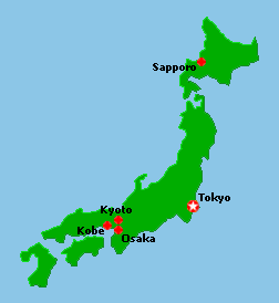 Clickable Map of Japan